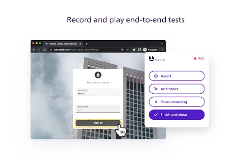 BugBug Automation Testing: Uji Website Tanpa Coding Gratis - Screenshot 2
